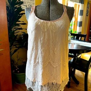 Light pink rue21 top Sz L